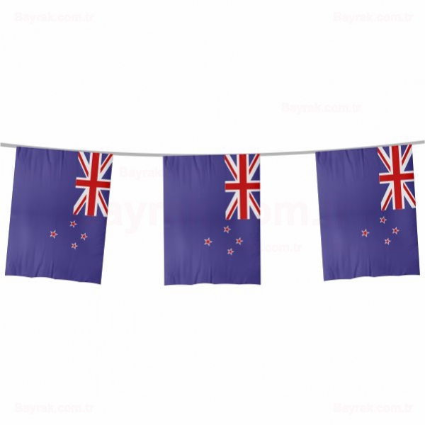 Yeni Zelanda pe Dizili Bayrak