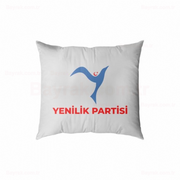 Yenilik Partisi Dijital Baskl Yastk Klf