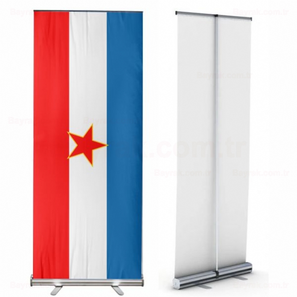 Yugoslavya Roll Up Banner