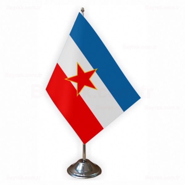 Yugoslavya Tekli Masa Bayrak
