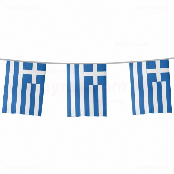 Yunanistan pe Dizili Bayrak
