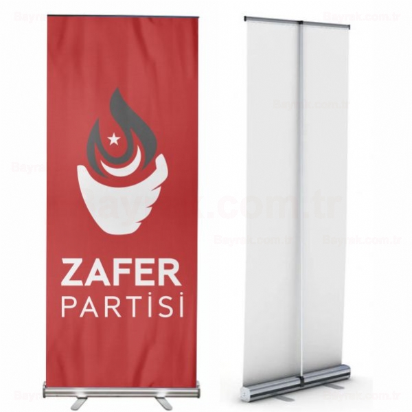 Zafer Partisi Krmz Roll Up Banner