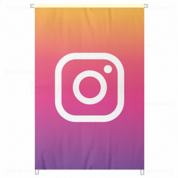 Zeminli Instagram Bina Boyu Bayrak