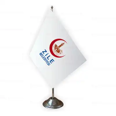 Zile Belediyesi Tekli Masa Bayrağı