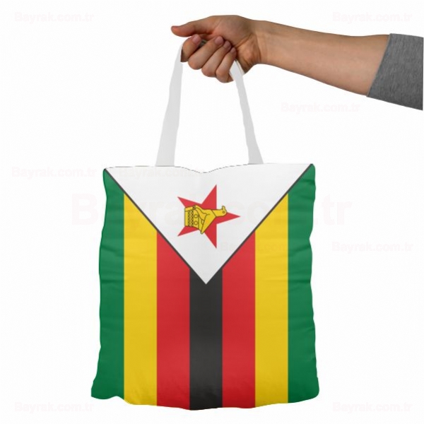 Zimbabve Bez Baskılı Bez Çantalar