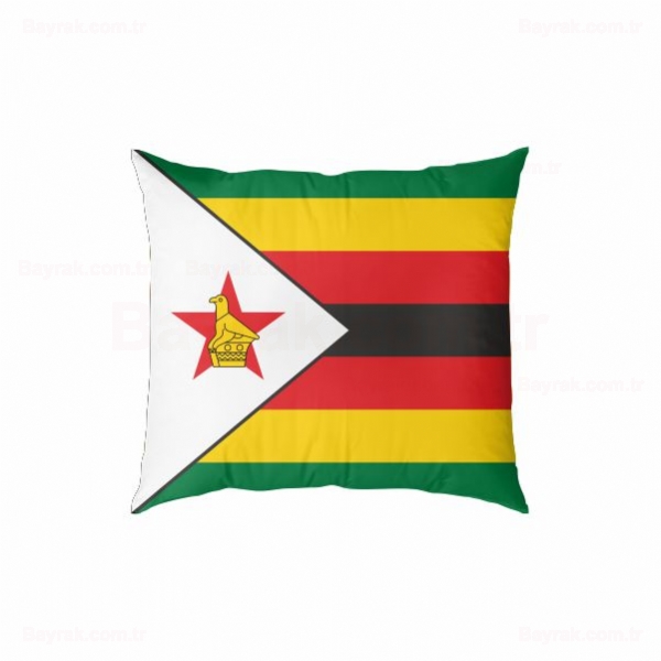 Zimbabve Dijital Baskılı Yastık Kılıfı