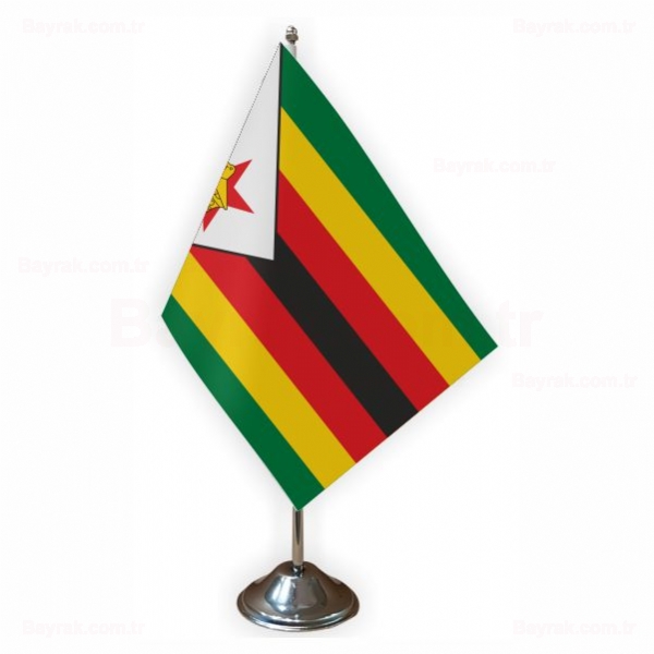 Zimbabve Tekli Masa Bayrak