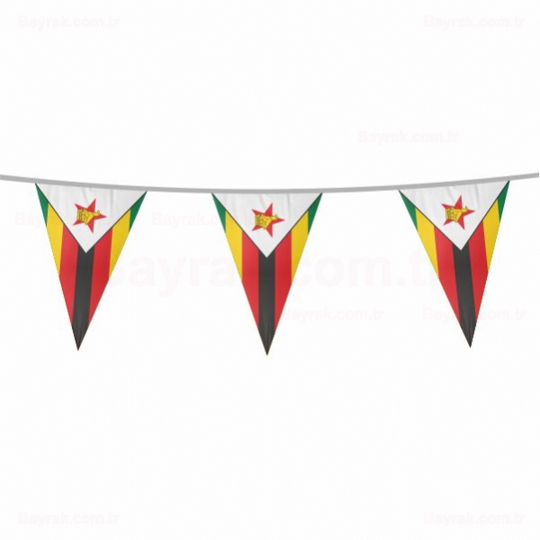 Zimbabve Üçgen Bayrak