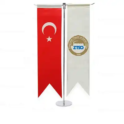 Zonguldak Ticaret ve Sanayi Odası T Masa Bayrağı