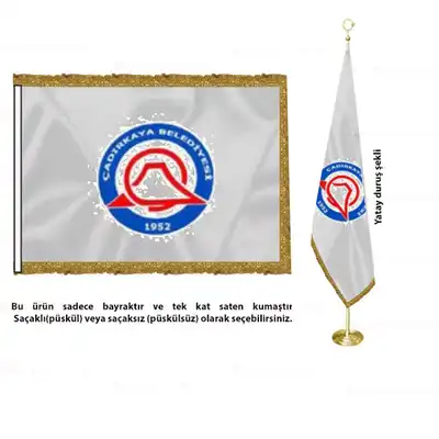 Çadırkaya Belediyesi Saten Makam Bayrağı