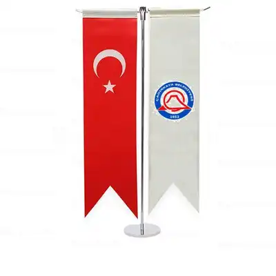 Çadırkaya Belediyesi T Masa Bayrağı