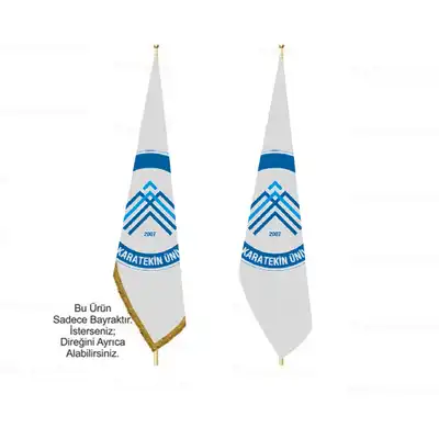 Çankırı Karatekin Üniversitesi Makam Bayrağı