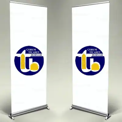 orum Ticaret Borsas Roll Up Banner