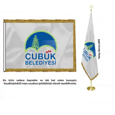 Çubuk Belediyesi Saten Makam Bayrağı