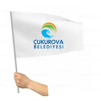 Çukurova Belediyesi Sopalı Bayrak
