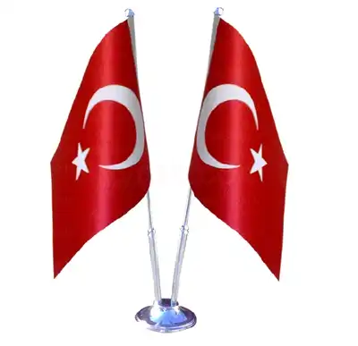 ikili Türk Masa Bayrak Takımı