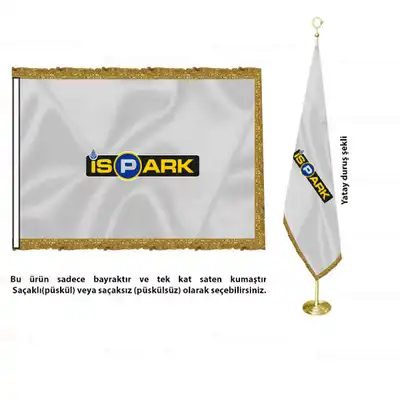 ispark istanbul Otopark işletmeleri Saten Makam Bayrağı