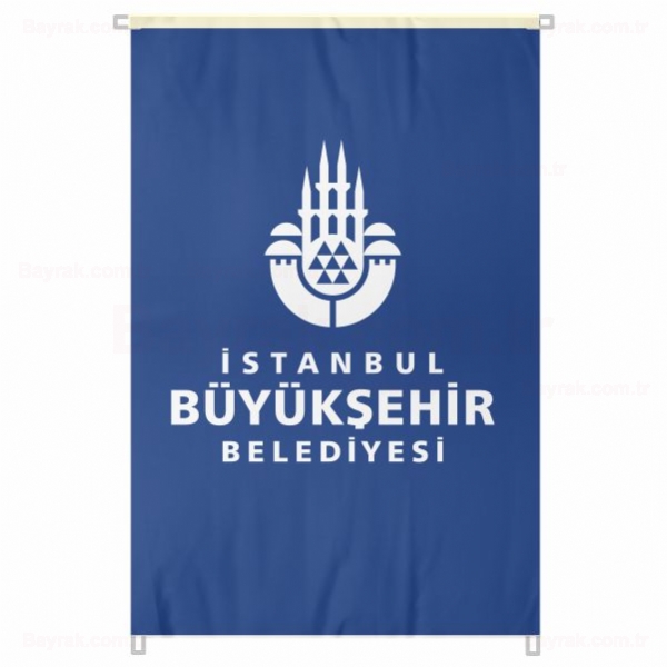 istanbul Bykehir Belediyesi Bina Boyu Bayrak