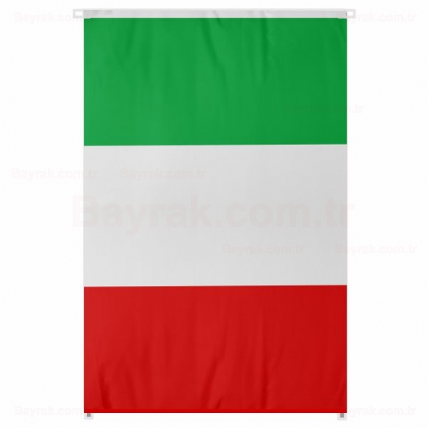 İtalya Bina Boyu Bayrak