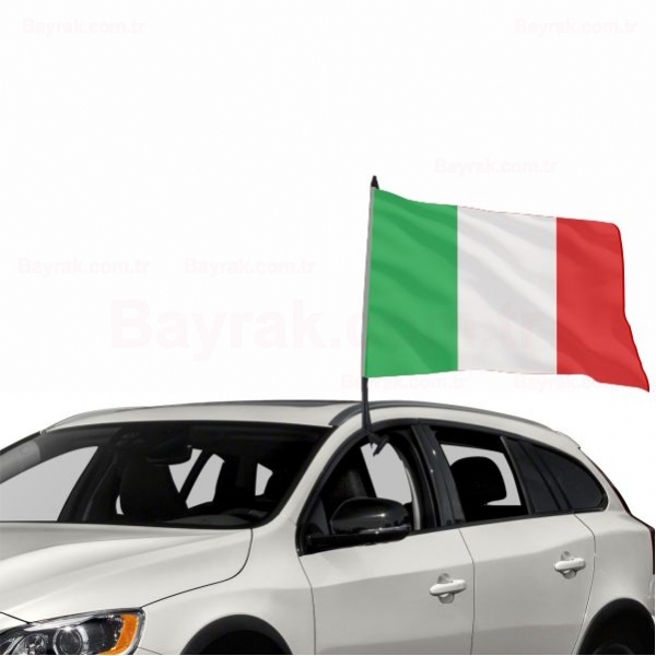 İtalya Özel Araç Konvoy Bayrak