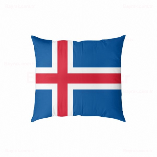 İzlanda Dijital Baskılı Yastık Kılıfı