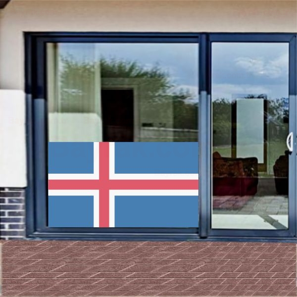 İzlanda One Way Vision Baskı