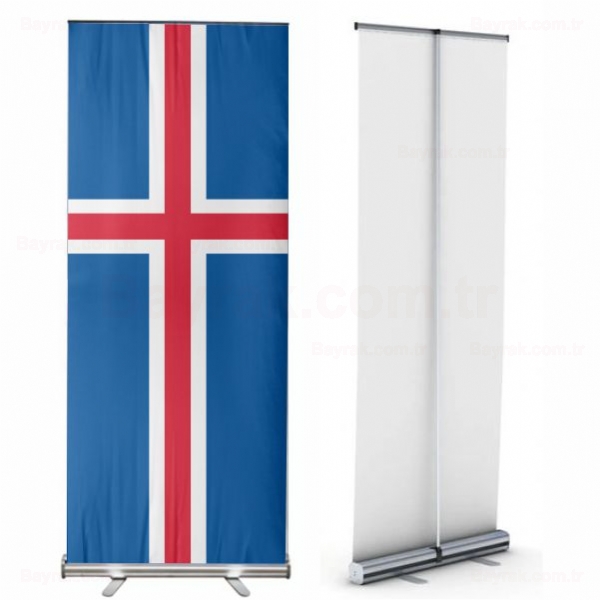 İzlanda Roll Up Banner