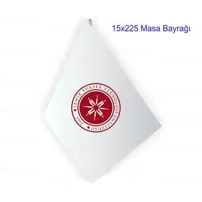 İzmir Yüksek Teknoloji Enstitüsü Masa Bayrağı