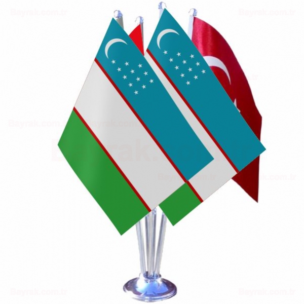 zbekistan 4 l Masa Bayrak