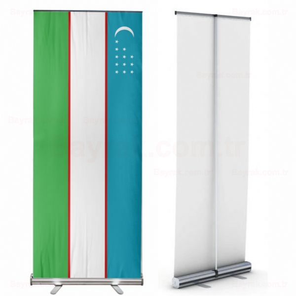 zbekistan Roll Up Banner