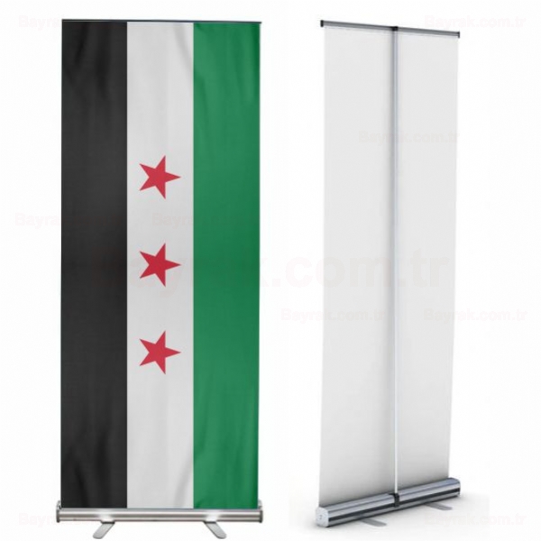 zgr Suriye Ordusu Roll Up Banner