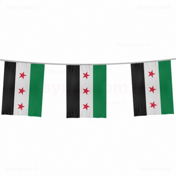 zgr Suriye Ordusu pe Dizili Bayrak