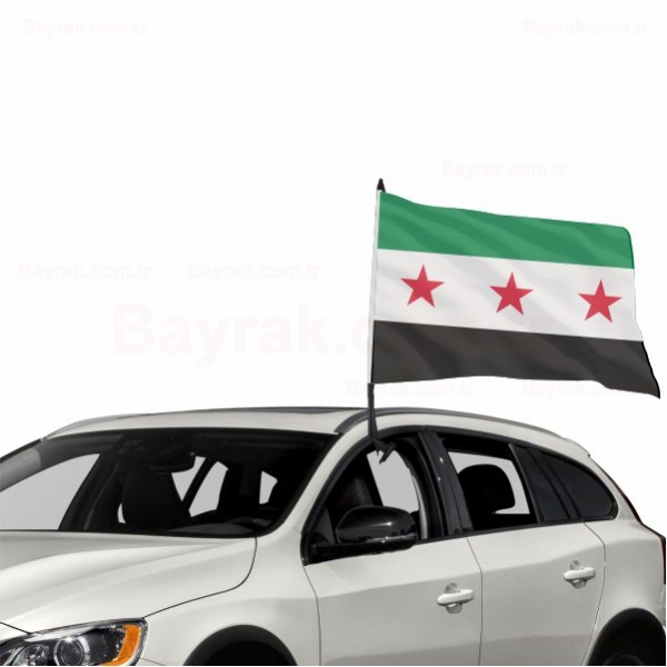 zgr Suriye Ordusu zel Ara Konvoy Bayrak