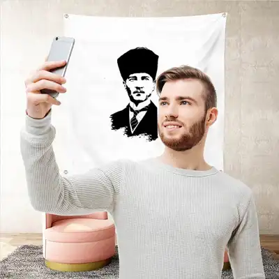 zlem ve Minnetle Atatrk Arka Plan Selfie ekim Manzaralar