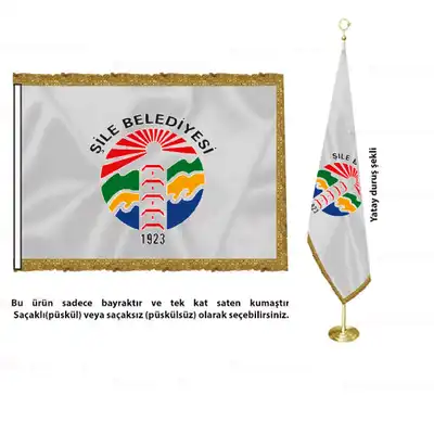 Şile Belediyesi Saten Makam Bayrağı