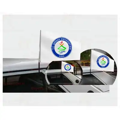 Şırnak Üniversitesi Özel Araç Konvoy Bayrağı
