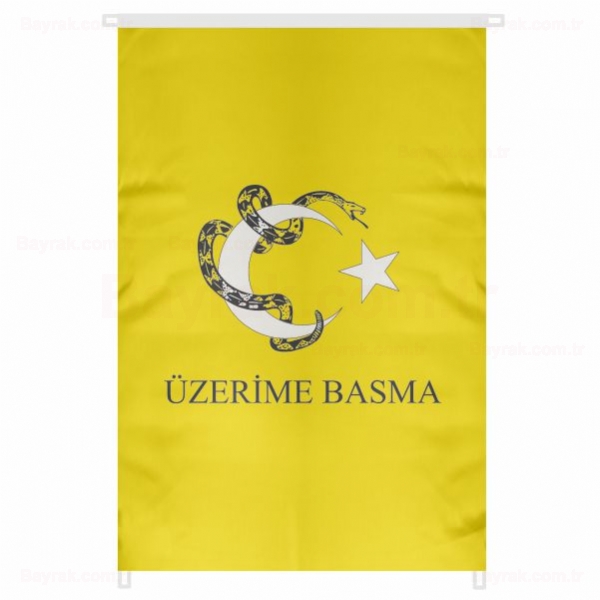 zerine Basma Bina Boyu Bayrak